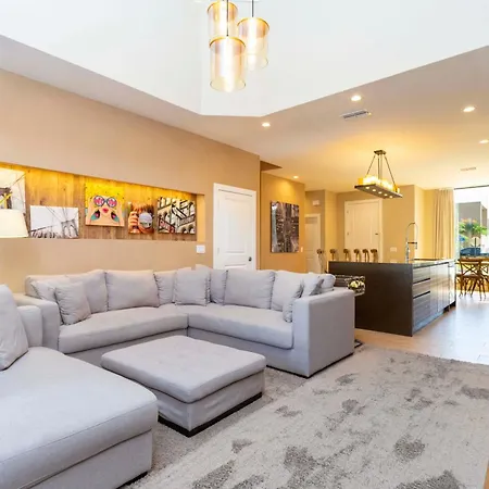 Modern And Luxury 4 Suites Villa Near Disney 7521